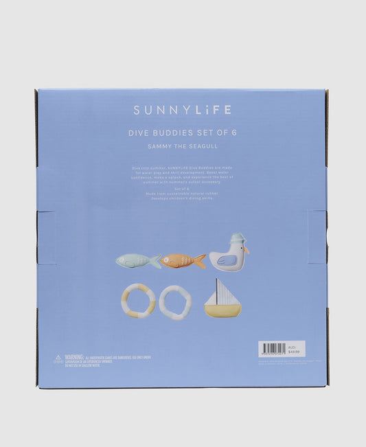 Dive Buddies Sammy the Seagull | Multi Set of 6