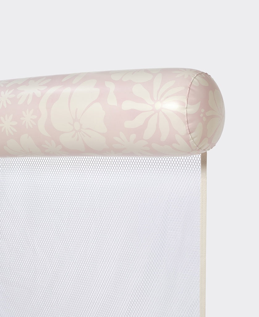 Sunny Life Bolster Hammock Stole My Heart | Pink Floral - Pool Loungers