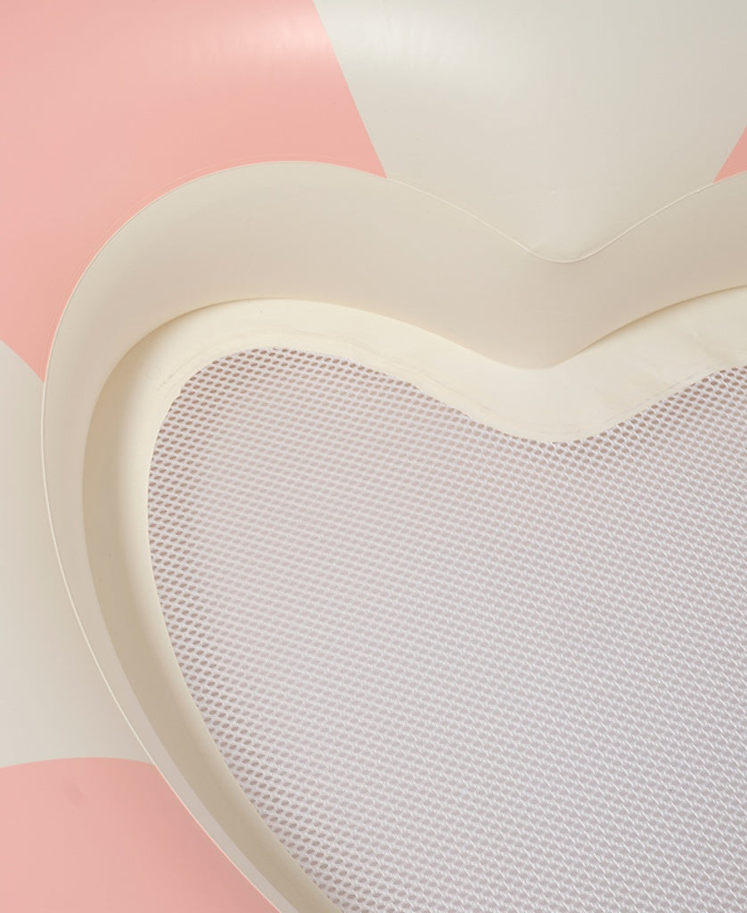 Luxe Tube Pool Ring Stole My Heart | Pink Stripe