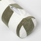 Inflatable Beach Pillow | The Vacay Olive Stripe