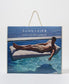 Luxe Lie-On Lounger | La Palma Sage Stripe