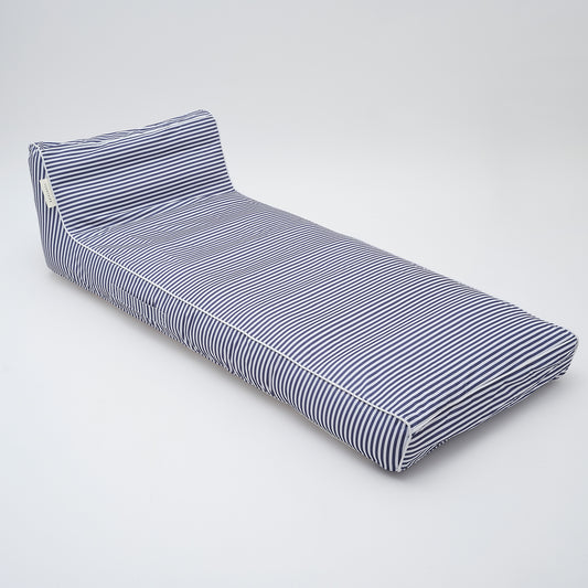 Luxe Lie-On Lounger Float | Le Weekend Navy