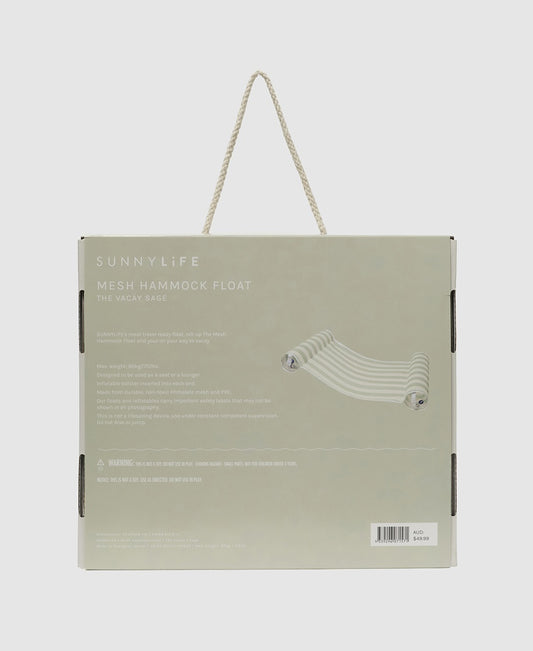Mesh Hammock Float The Vacay | Sage