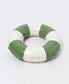 Mini Tube Pool Ring | Olive Stripe