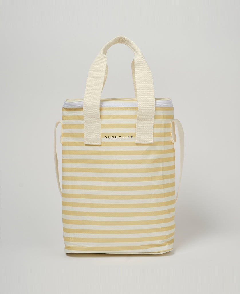 Light Cooler Drinks Bag | Butternut Stripe