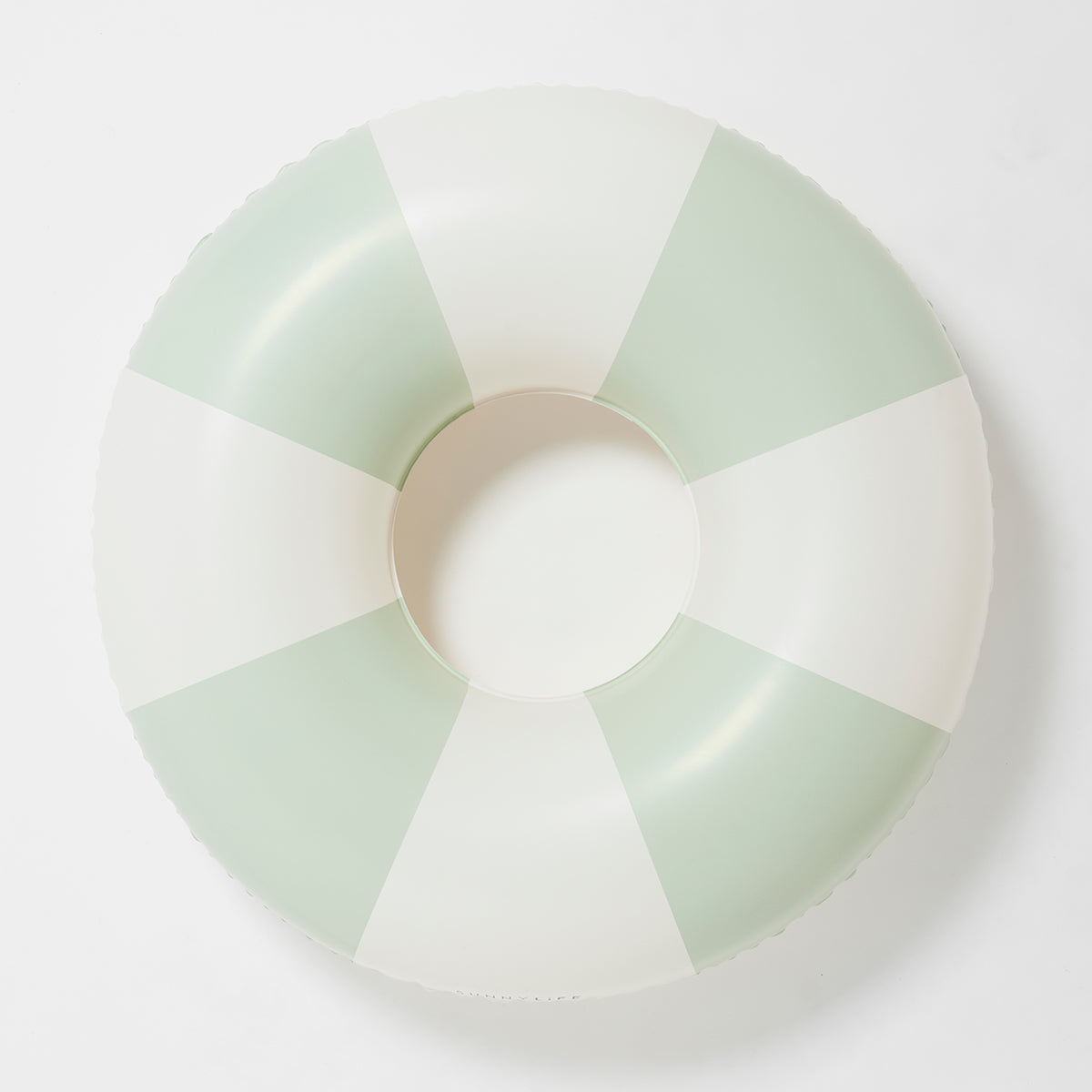 Tube Pool Ring The Vacay | Soft Olive Stripe