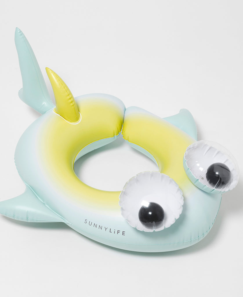 Sunny Life Kids Tube Pool Ring Salty the Shark | Multi - Pool Floats