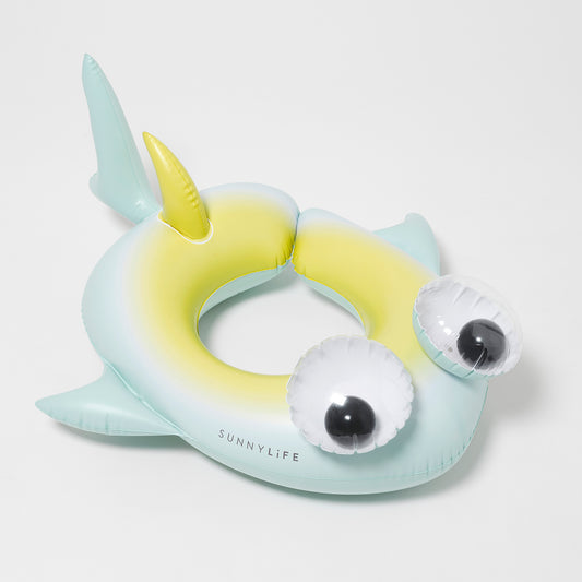 Kids Tube Pool Ring Salty the Shark | Multi