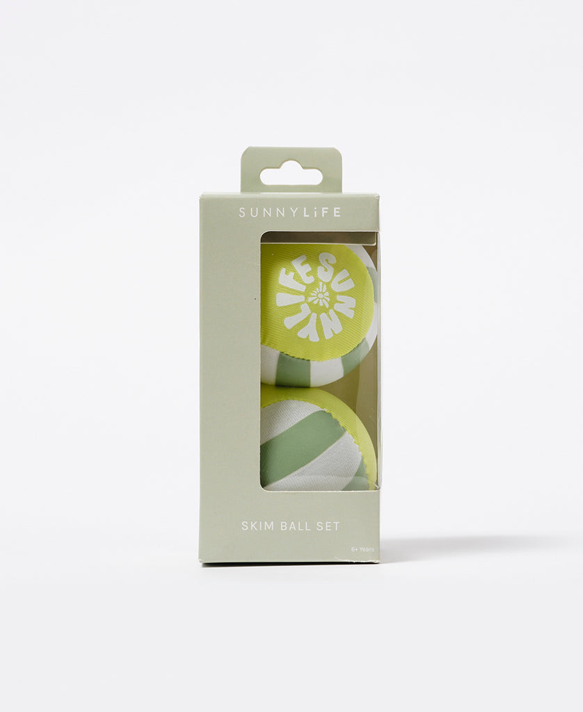 Sunny Life Skim Ball Set Tides Out | Citrus - Pool Skimmers