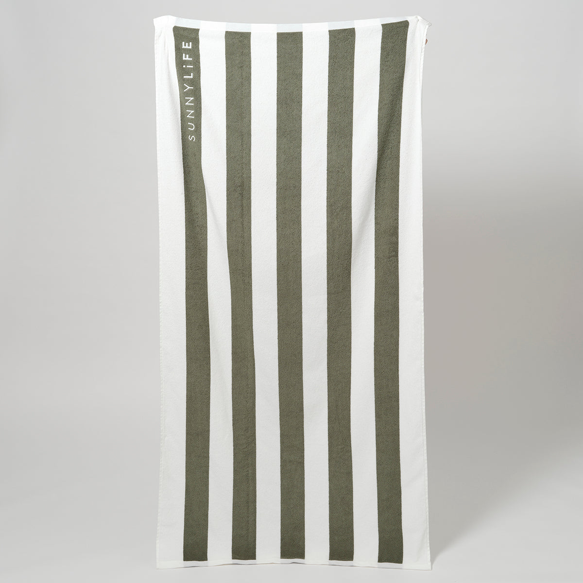 Beach Towel The Vacay | Olive Stripe