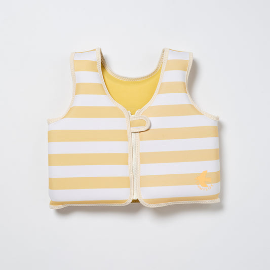 Kids Swim Vest 3-6 Sammy the Seagull | Mustard Stripe