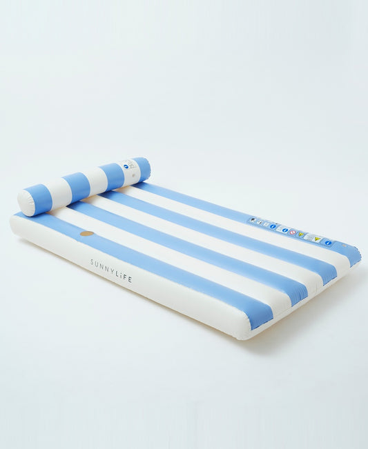 Luxe Lilo | Blue Stripe