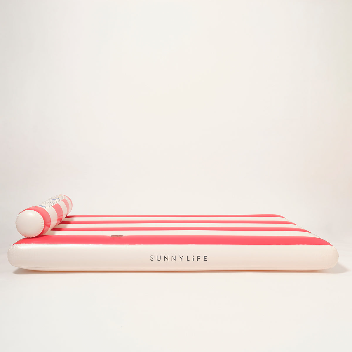 Luxe Lilo | Tomato Red Stripe
