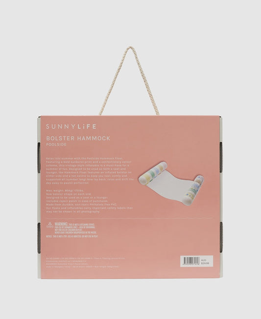 Pool Side Hammock Float | Pastel Gelato