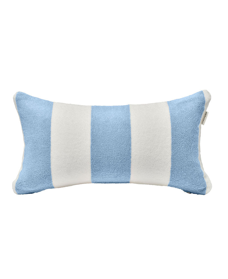 Sunny Life Beach Pillow La Mer Med Blue Stripe - Throw Pillows