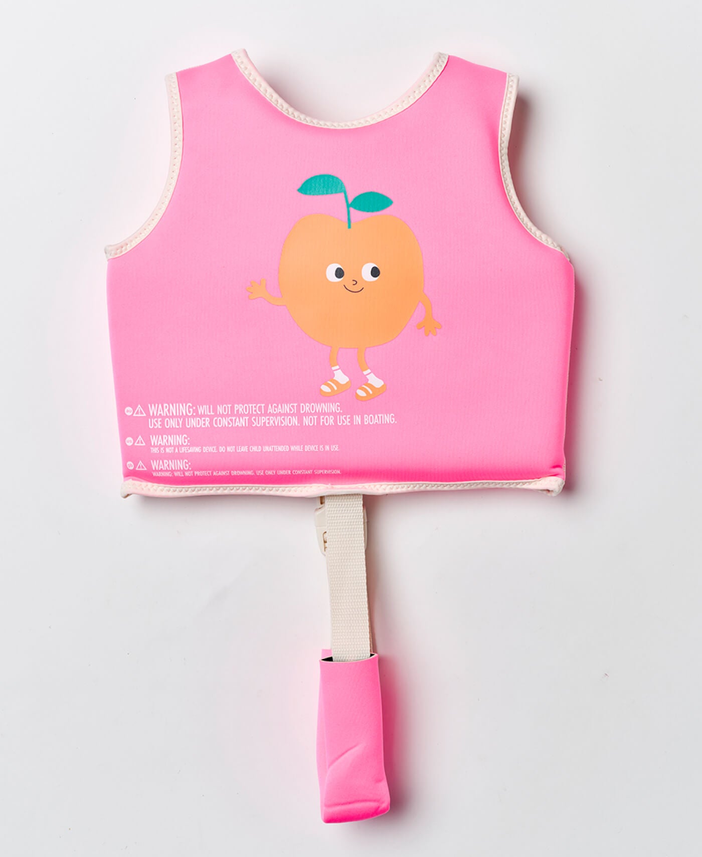 Sunny Life Kids Swim Vest 1-2 Poppy the Peach Neon Pink - Swim Vests