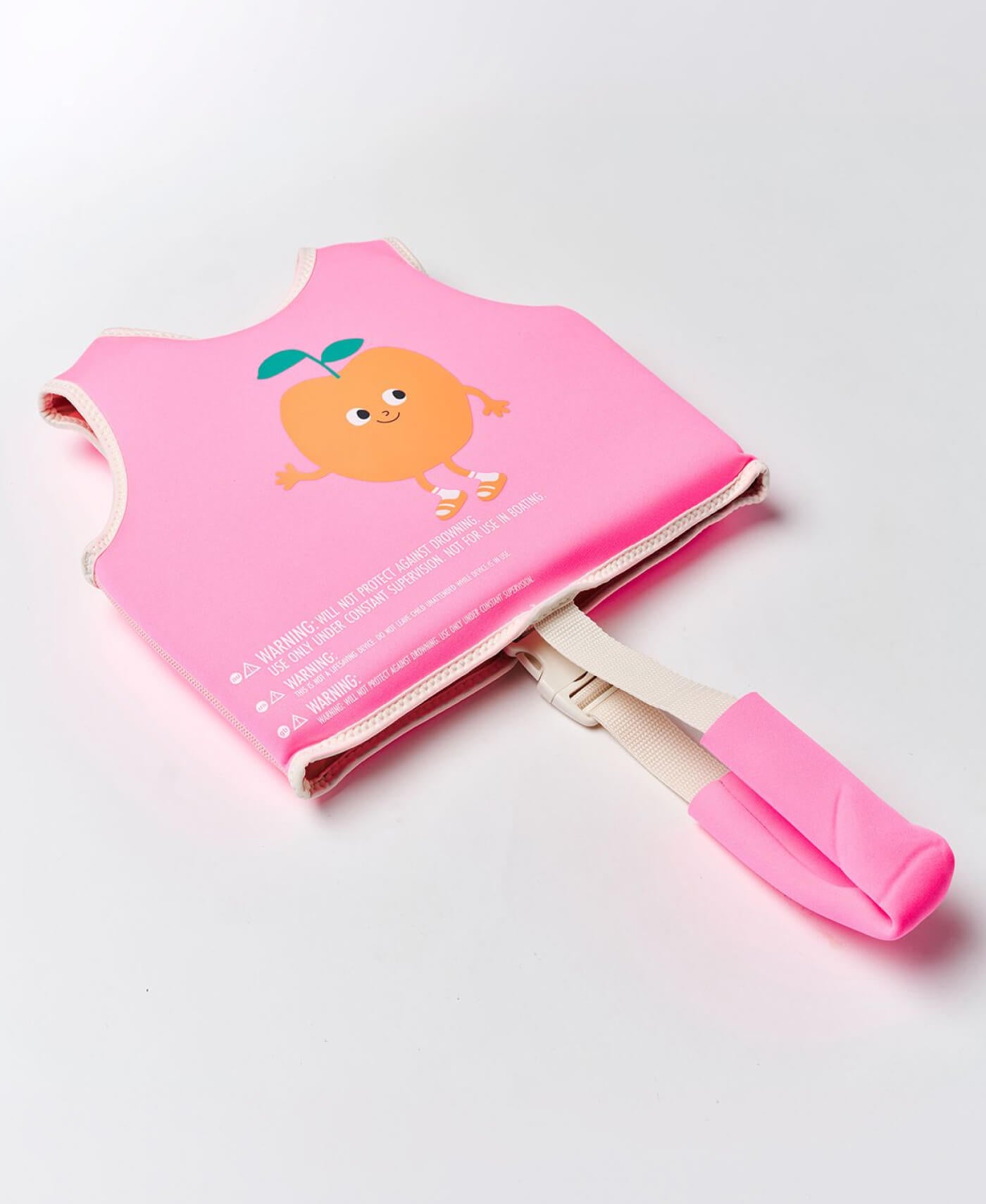 Sunny Life Kids Swim Vest 1-2 Poppy the Peach Neon Pink - Swim Vests
