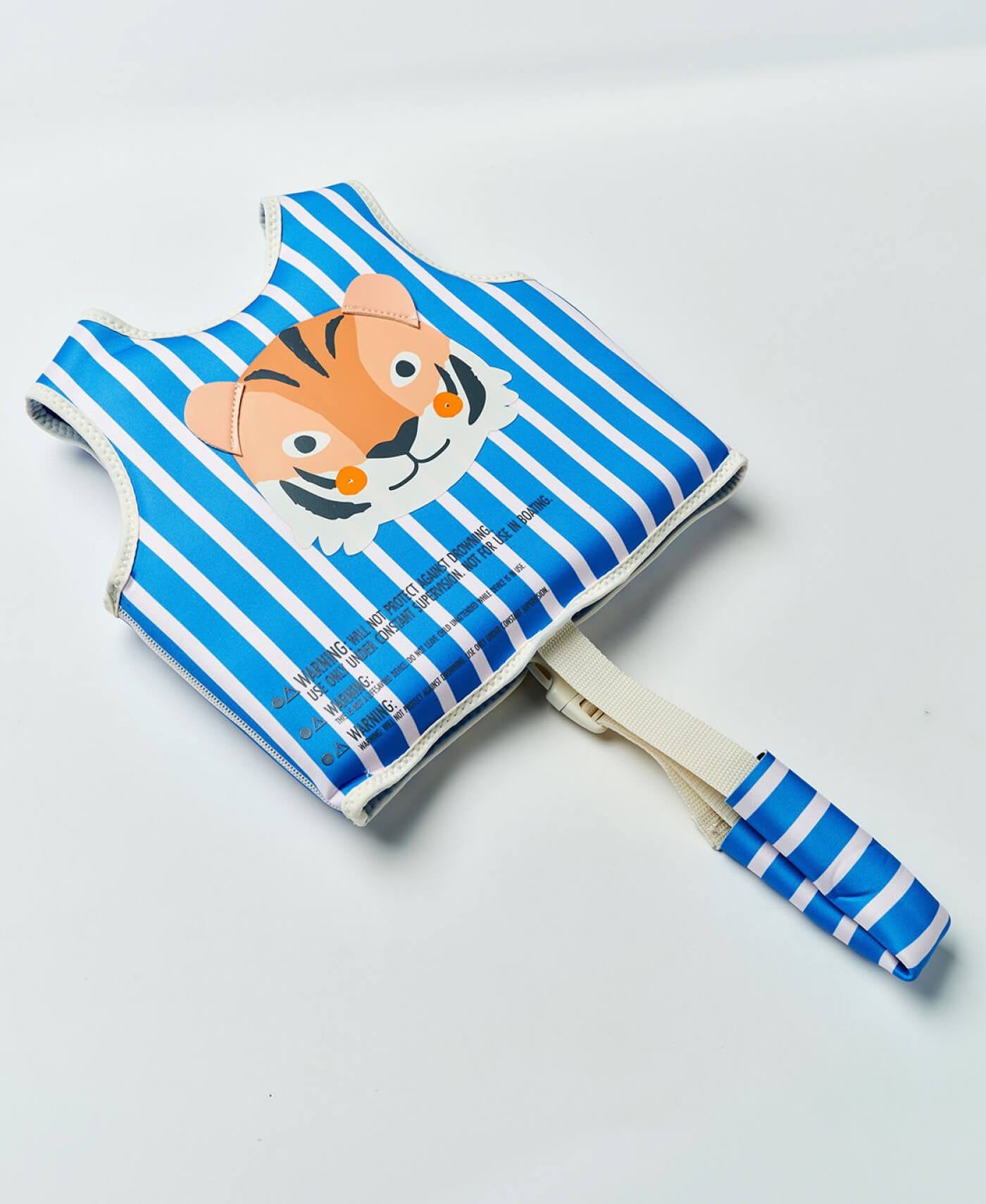 Sunny Life Kids Swim Vest 1-2 Tino the Tiger Blue - Swim Vests
