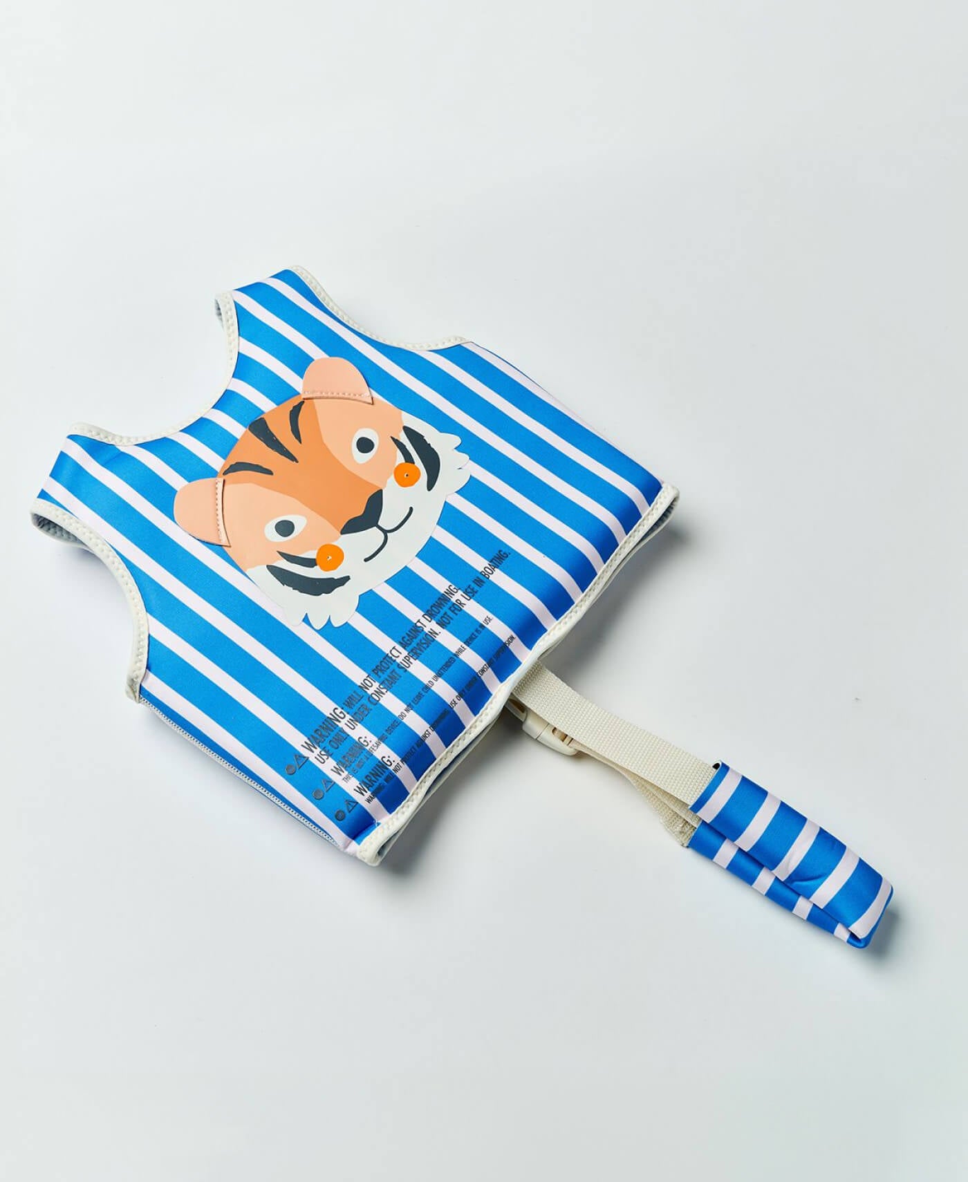 Sunny Life Kids Swim Vest 2-3 Tino the Tiger Blue - Swim Vests