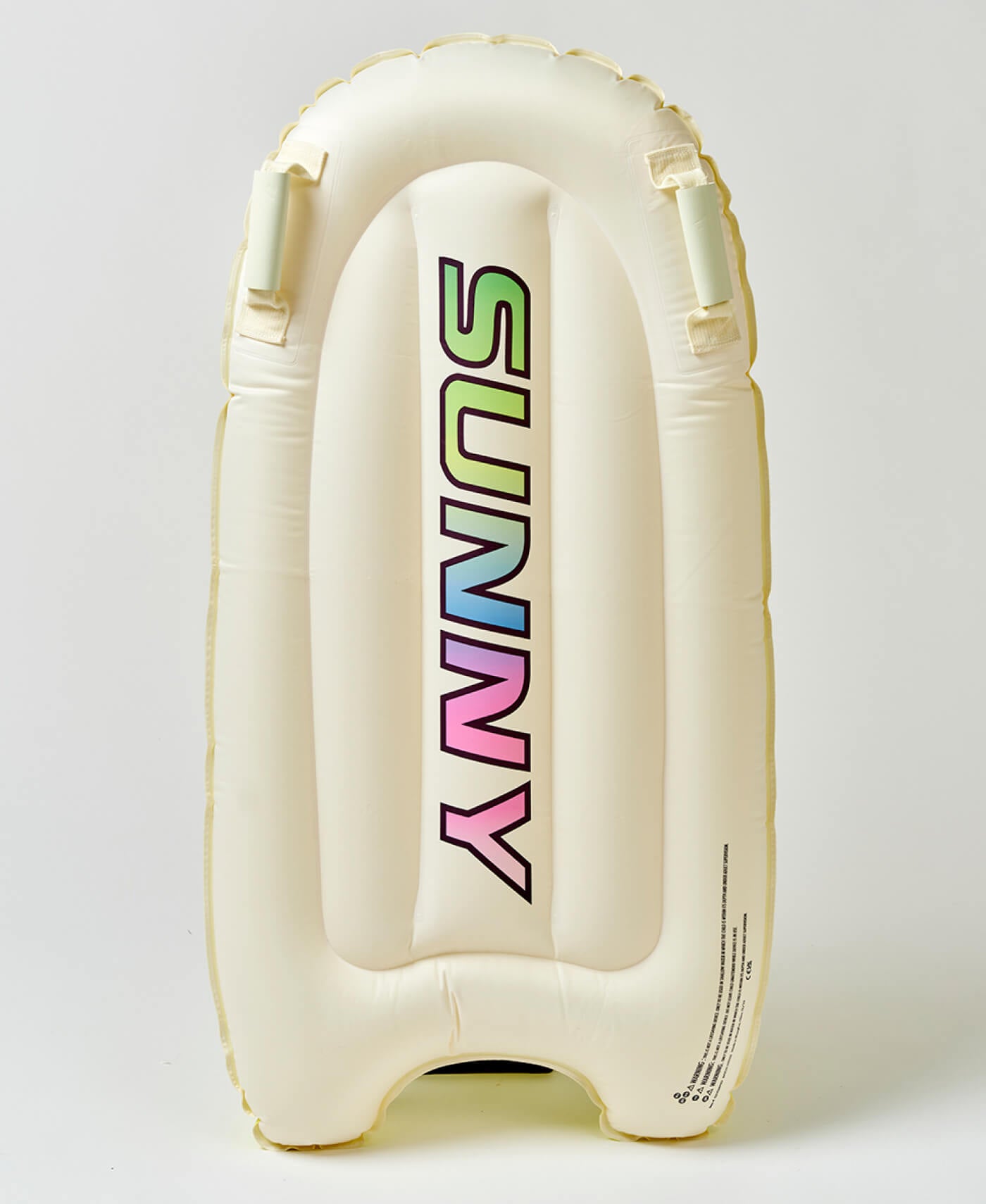 Sunny Life Kids Surf Mat Zest Cream and Yellow - Bodyboards