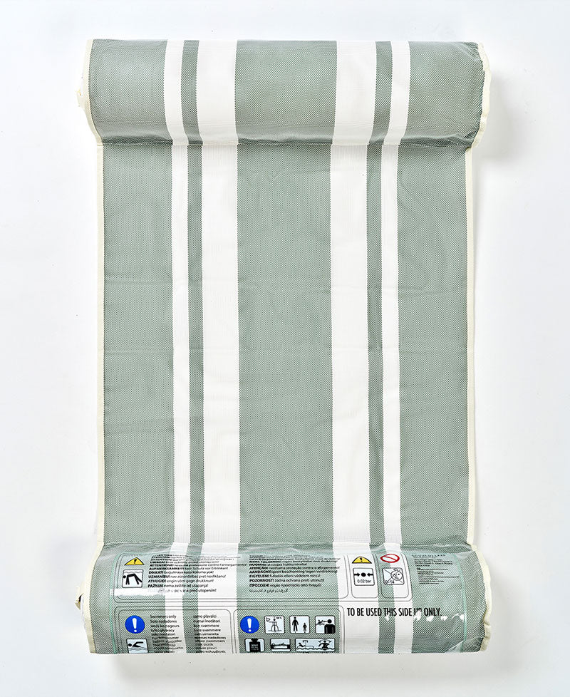 Sunny Life Mesh Hammock Float Seagrass Stripe - Pool Hammocks