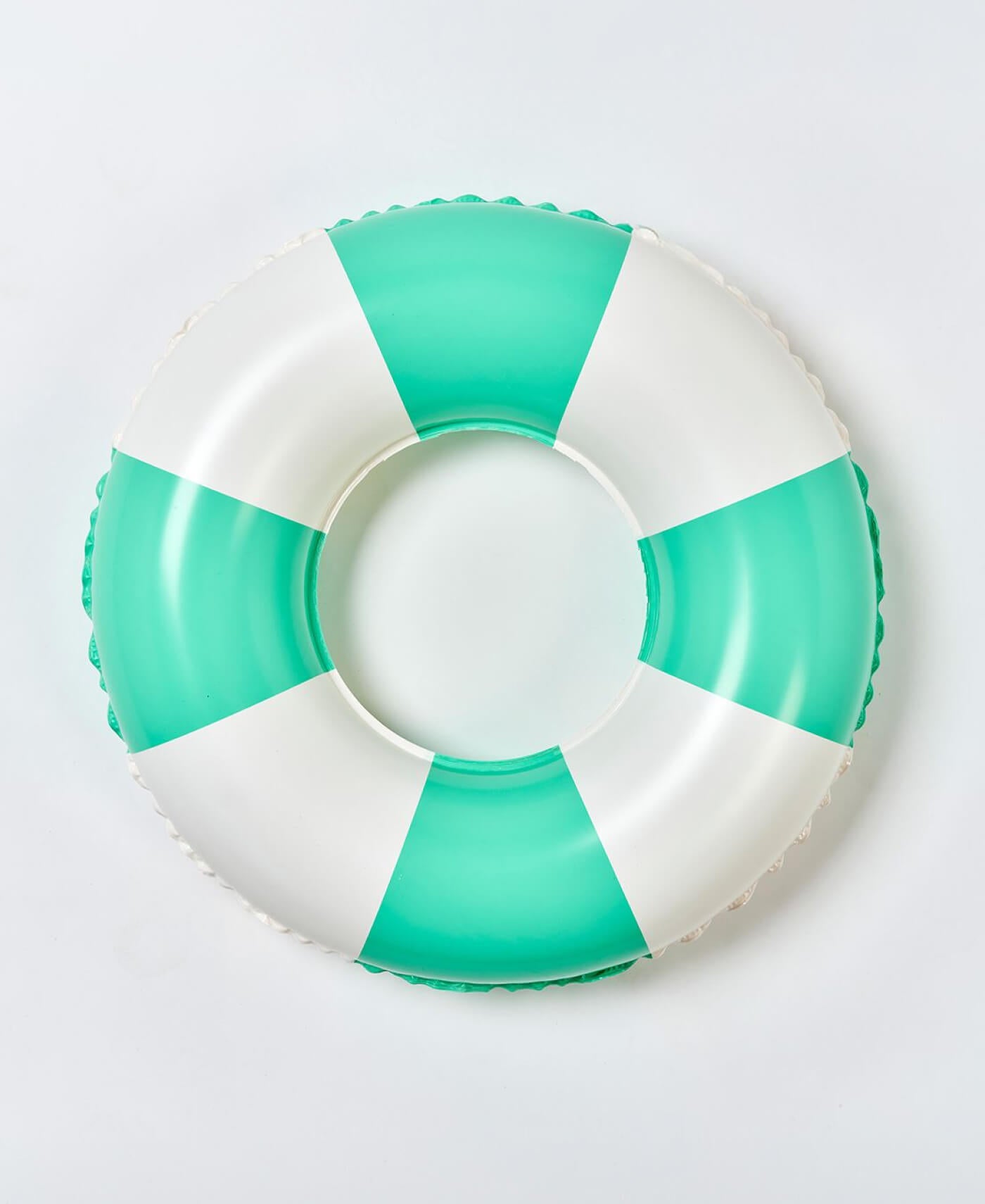 Sunny Life Mini Tube Pool Ring Zest Green Stripe - Pool Floats