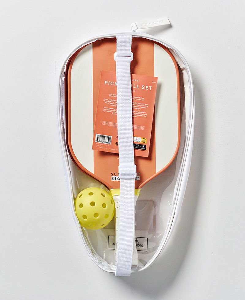 Sunny Life Pickleball Set Tierra Clay - Platform & Paddle Tennis Paddles