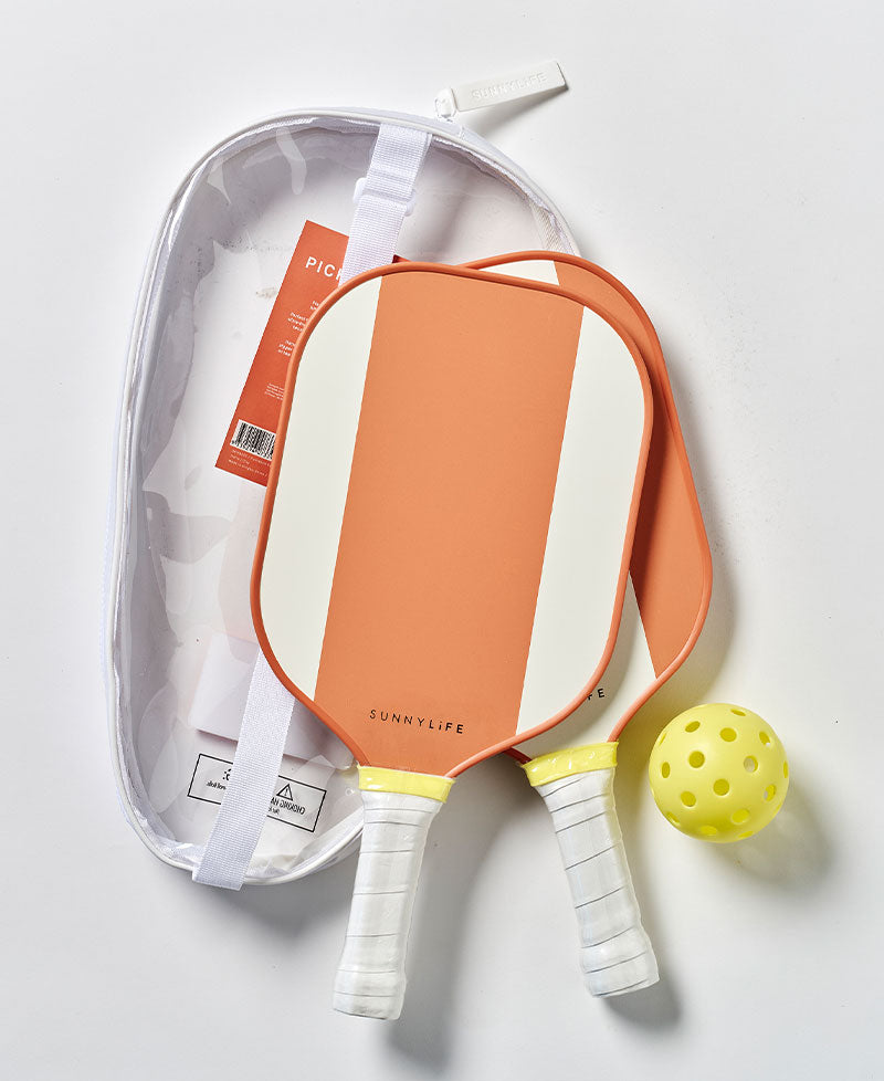 Sunny Life Pickleball Set Tierra Clay - Platform & Paddle Tennis Paddles