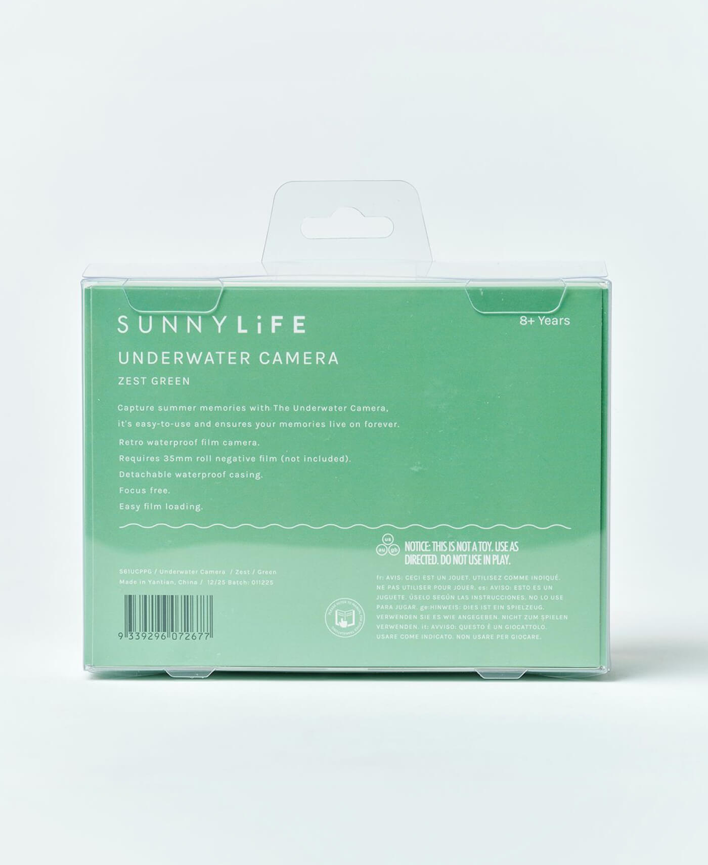 Sunny Life Underwater Camera Zest Neon Green - Action Digital Cameras