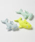 Salty the Shark Dive Buddies | Aqua Neon Yellow Set of 3