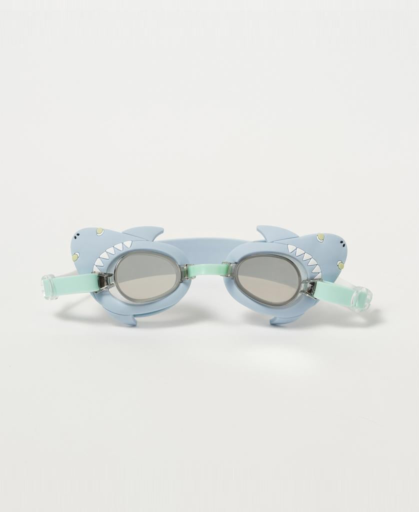 Salty the Shark Mini Swim Goggles | Aqua