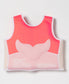 Melody the Mermaid Swim Vest 2-3 | Neon Strawberry-Golden Breed