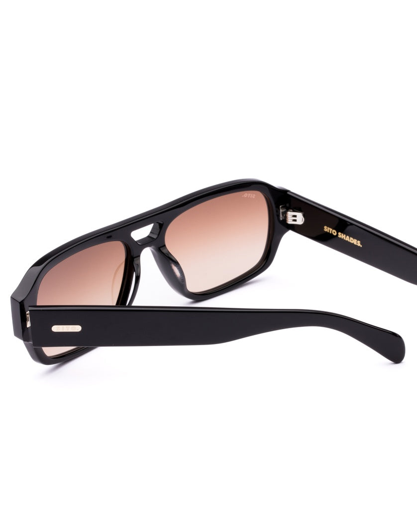 Sito Atlas | Black / Cedar - Sunglasses