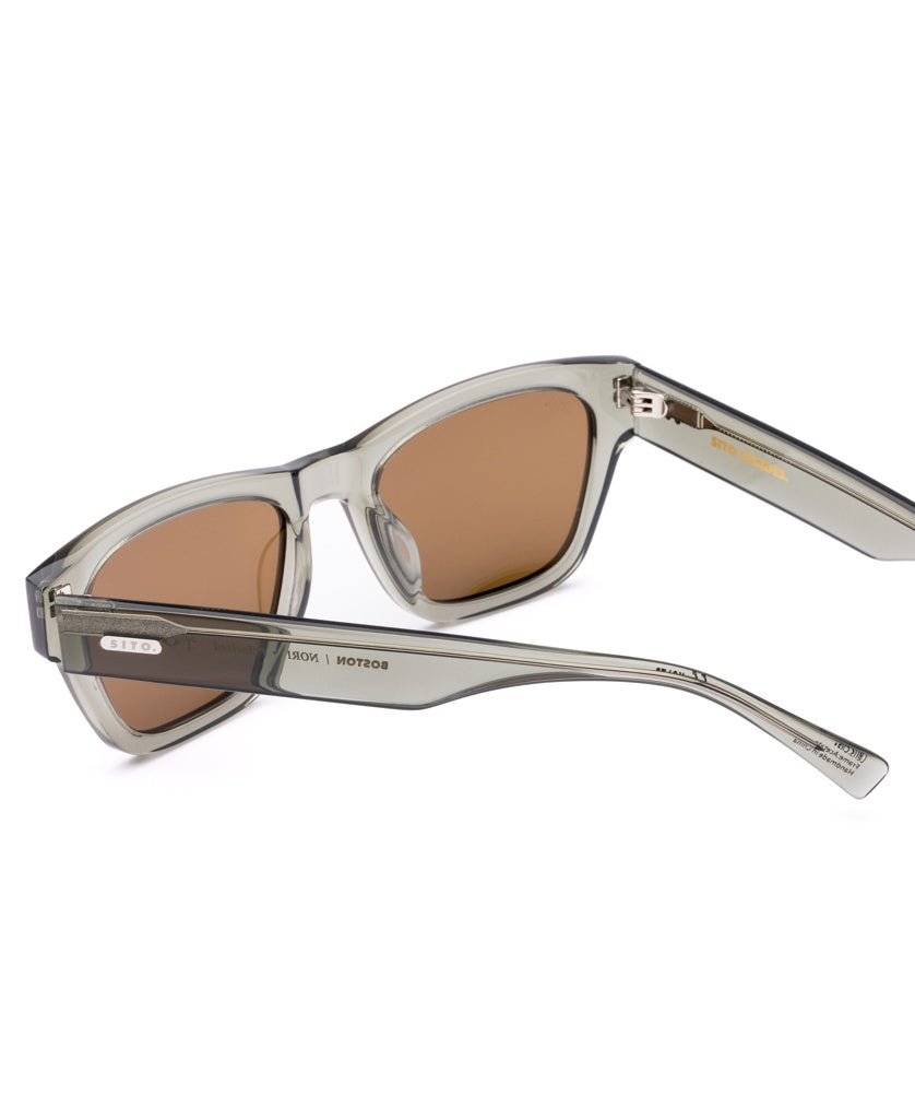 Sito Boston | Nori Brown / Polar - Sunglasses
