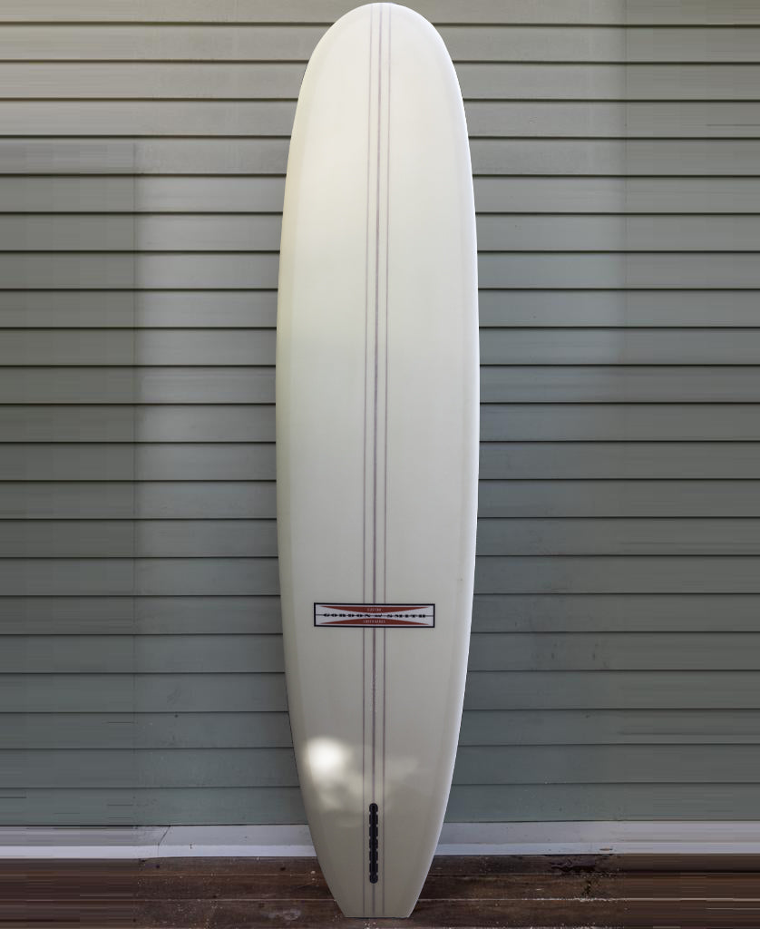 Gordon & Smith G&S 9'6 Easy Rider Triple Stringer Cream - Longboard Surfboards