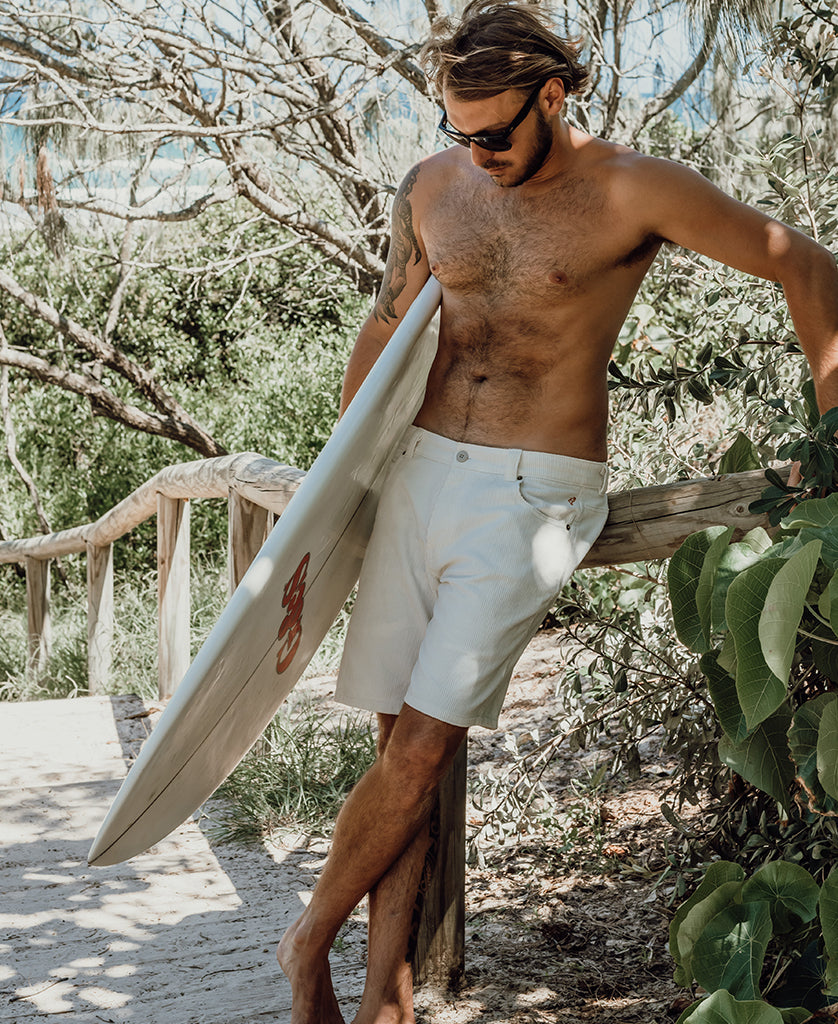 Floyd Cord Walkshort | Off White