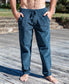 Fred Stretch Cord Pant | Blue