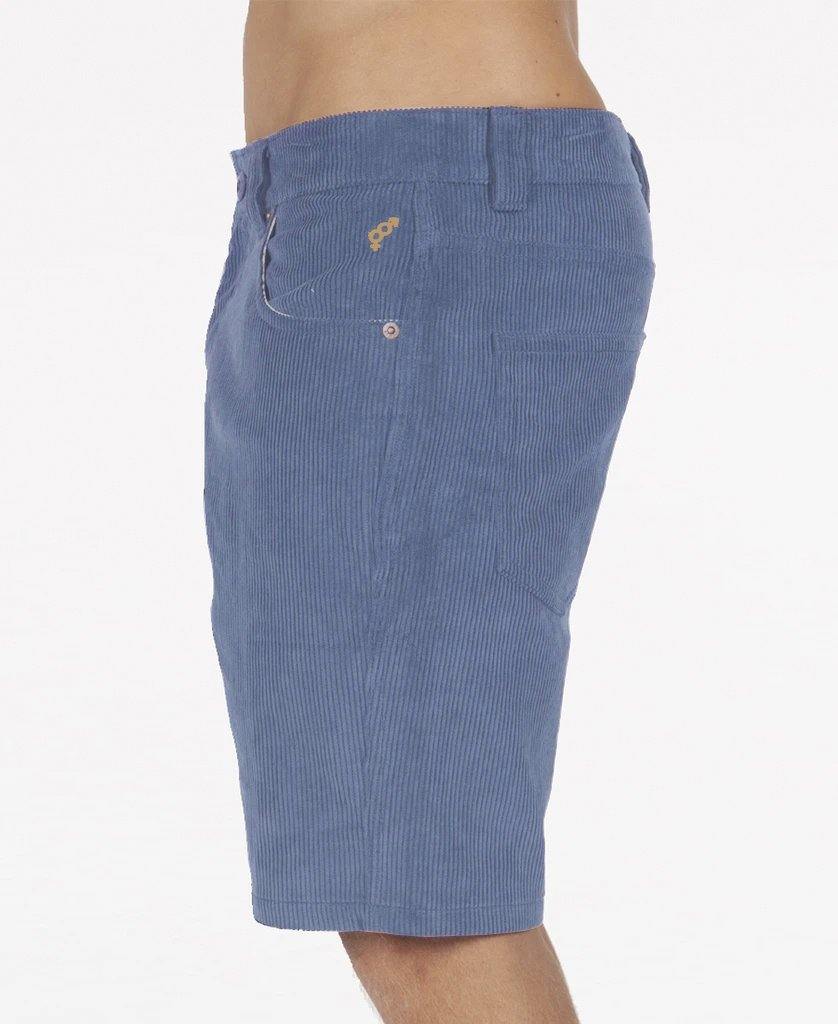 Golden Breed Floyd Cord Walkshort | Dusty Blue - Shorts