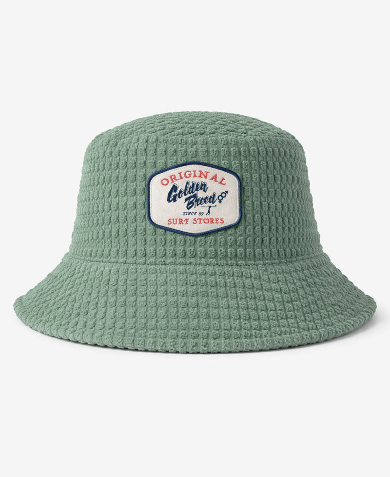 Norris Terry Bucket Hat | Navy | Golden Breed