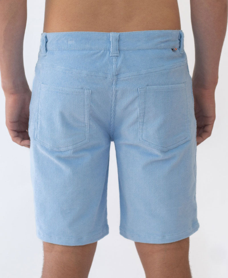 Golden Breed Fletch Cord Walkshort | Blue - Shorts