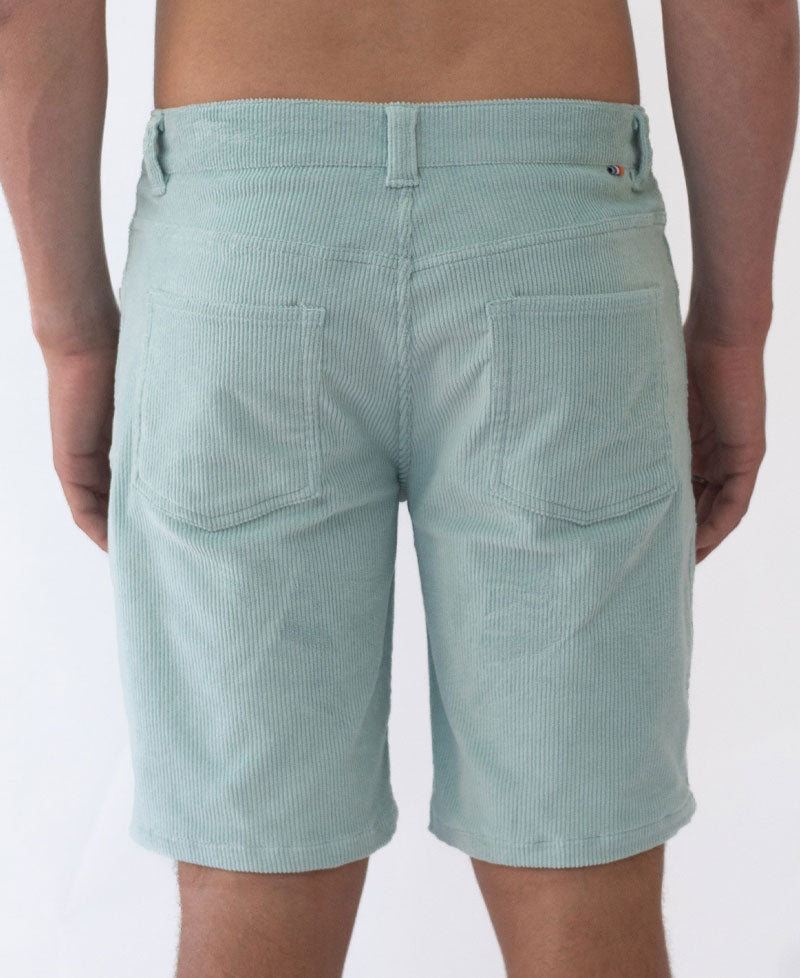 Golden Breed Fletch Cord Walkshort | Sage - Shorts