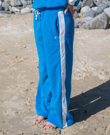 Golden Breed Connie PF Pant | Aqua/Off White - Trousers