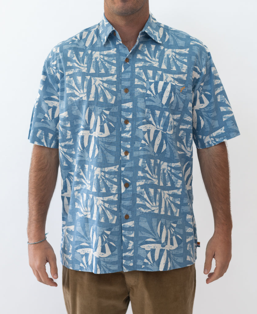 Golden Breed Barbados Shirt | Blue - Shirts