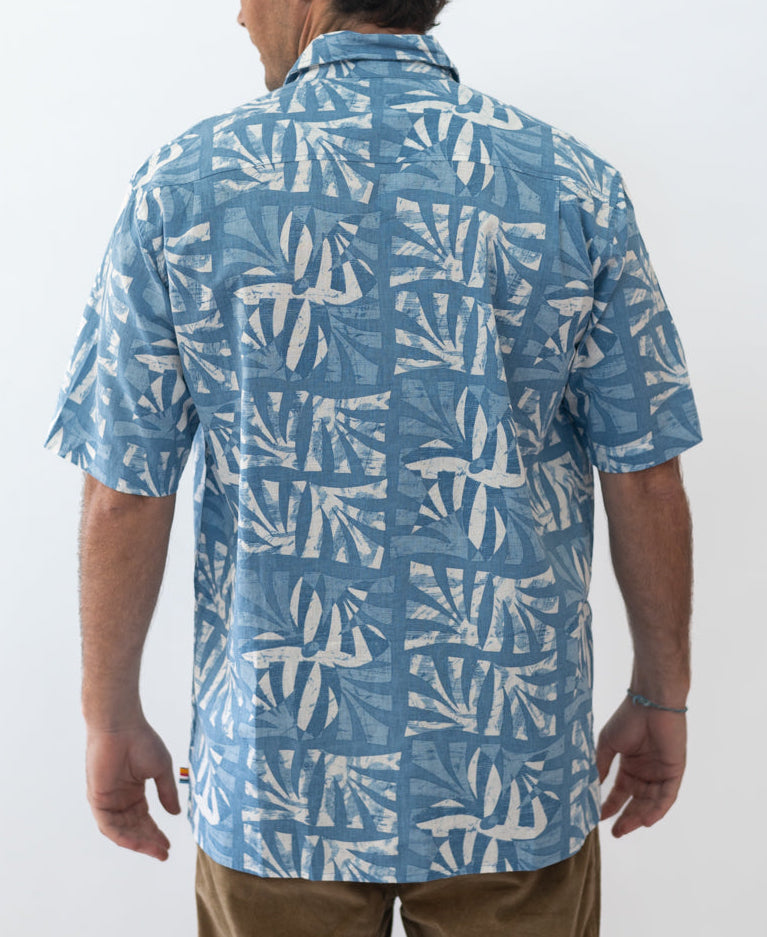 Golden Breed Barbados Shirt | Blue - Shirts