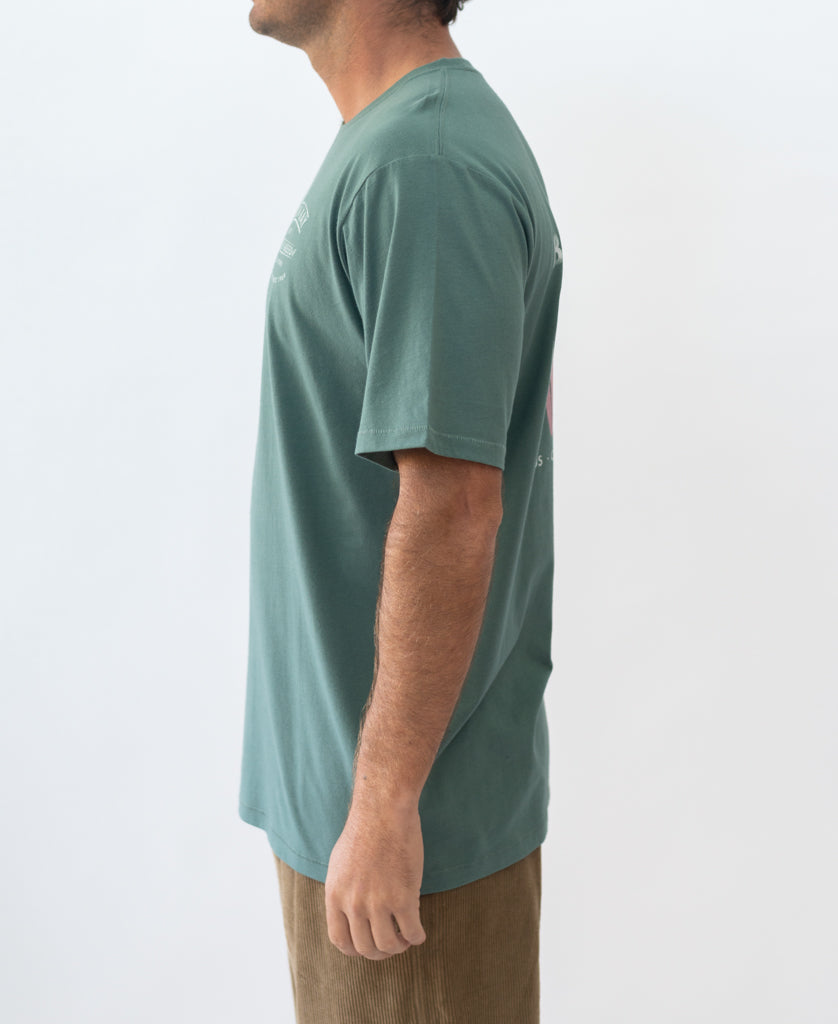 Golden Breed Byron Boards Tee | Fern - T-Shirts