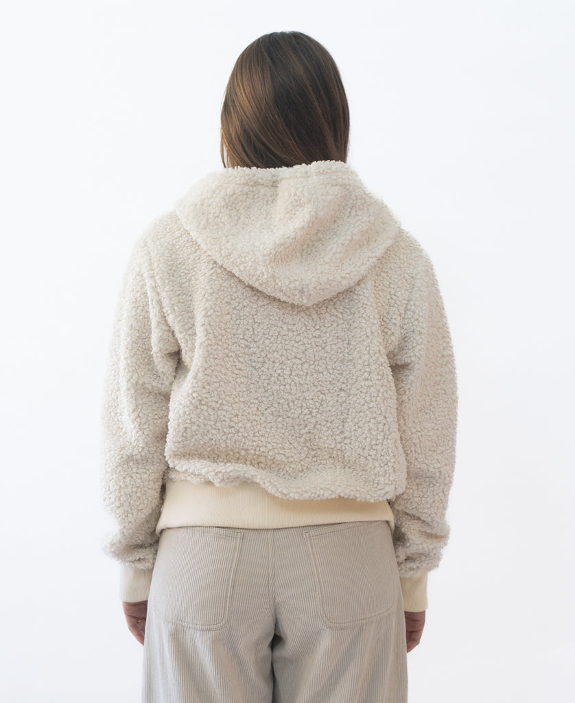 Golden Breed Clover Zip Hoodie | Off White - Hoodies