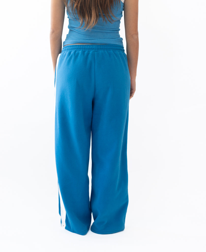 Golden Breed Connie PF Pant | Aqua/Off White - Trousers