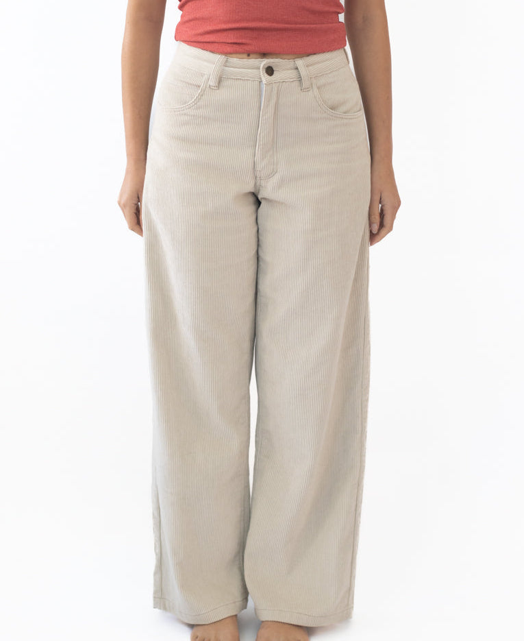 Golden Breed Dakota Cord Pant | Light Grey - Trousers