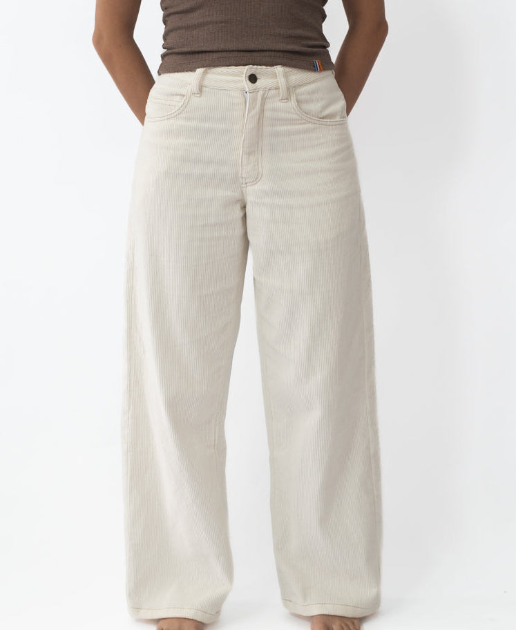 Golden Breed Dakota Cord Pant | Off White - Trousers