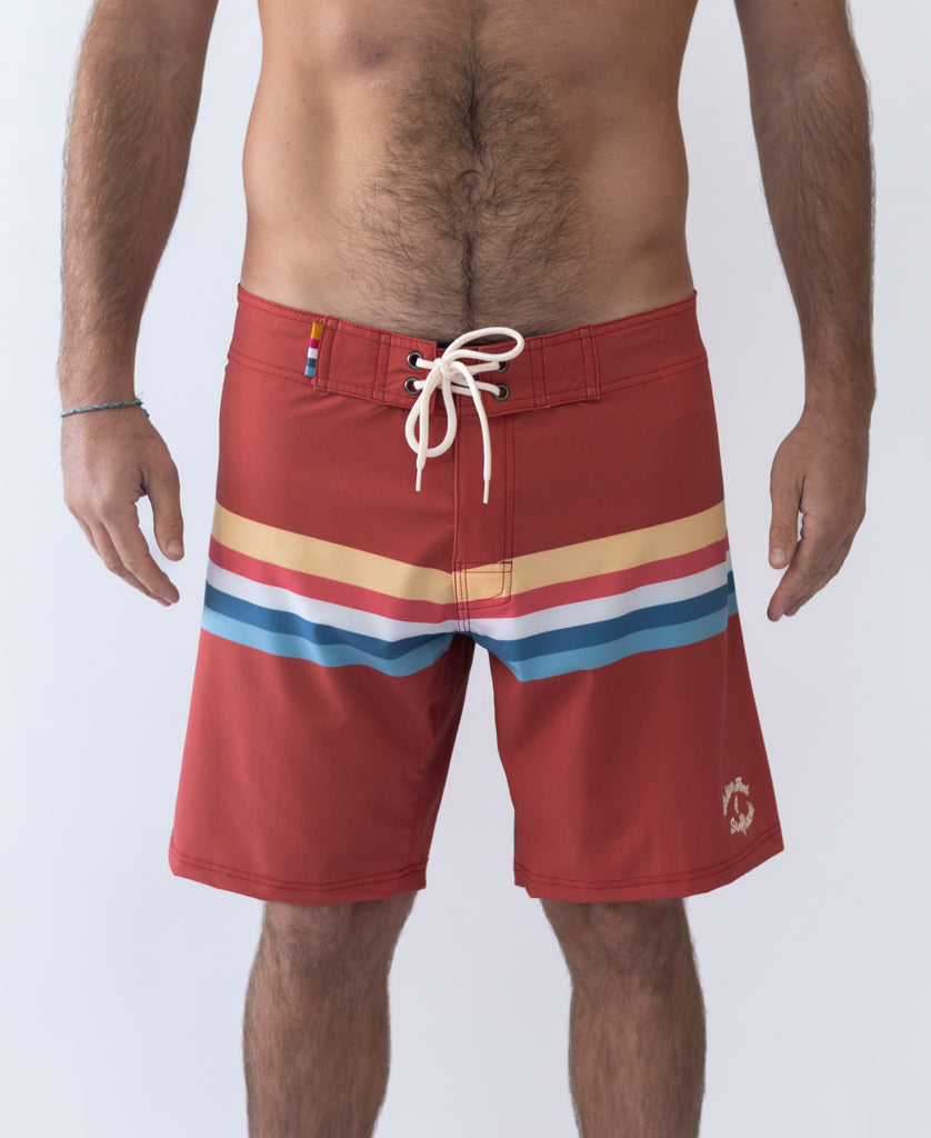 Golden Breed GoJo Boardshort | Wash Red - Boardshorts